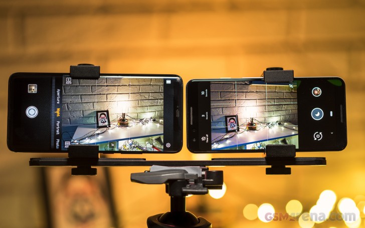 Google Pixel 3 vs. Huawei Mate 20 Pro night modes review