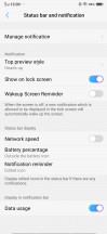 Status bar and notification tweaks - vivo NEX Dual Display review