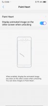 Paint heart - vivo NEX Dual Display review