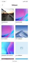 Live wallpapers - Xiaomi Mi 9 review