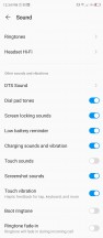 Sound settings - Zte Axon 20 5g review