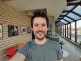 Selfie portraits, ultrawide camera - f/2.4, ISO 100, 1/245s - Motorola Moto G100 review