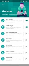 Gestures - Motorola Moto G30 review