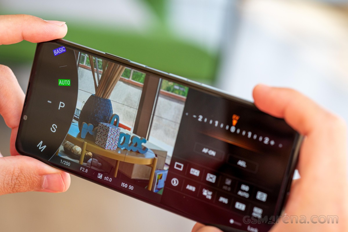 Sony Xperia 1 III review: Camera: Hardware, app UI