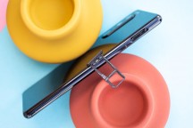 Card slot on the left - Sony Xperia 5 III review