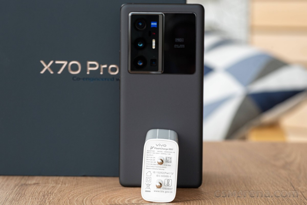 vivo X70 Pro+ review: Lab tests - display, battery life, charging