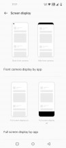 Display settings - OnePlus 9RT hands-on review