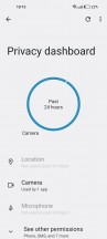 Privacy dashboard - Realme GT Neo 3T review