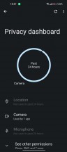 Android 12 privacy settings - Realme GT2 Pro review