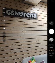 Camera UI in tablet mode - Honor Magic Vs review