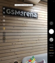 Camera UI in tablet mode - Honor Magic Vs review