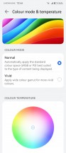 Color modes - Huawei Mate X3 review