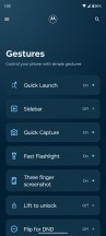 Gestures - Motorola ThinkPhone review