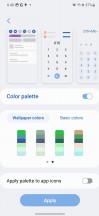 Color palette - Samsung Galaxy S23 review