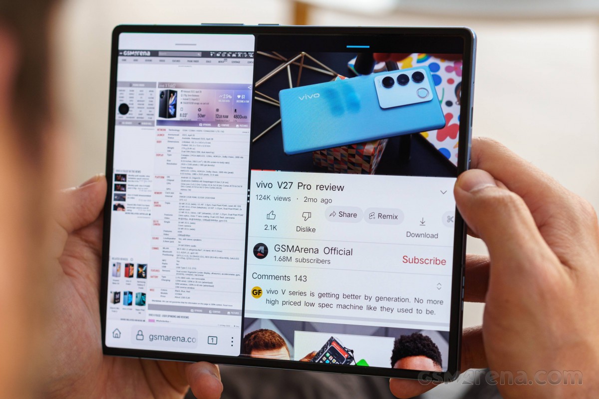 vivo X Fold2 review: Software and performance