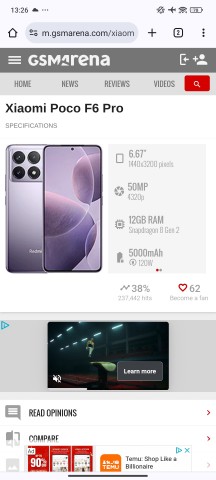 HyperOS on the Poco F6 Pro - Poco F6 Pro review