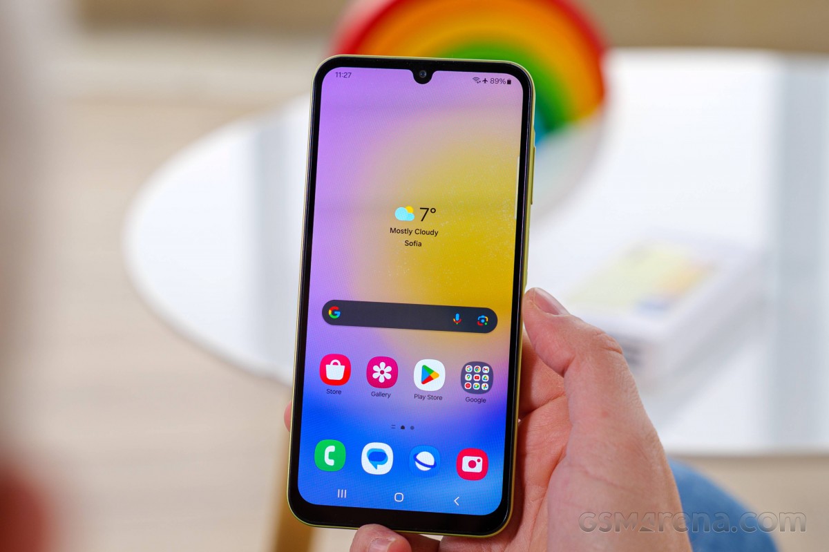 Samsung Galaxy A25 review: Software and performance