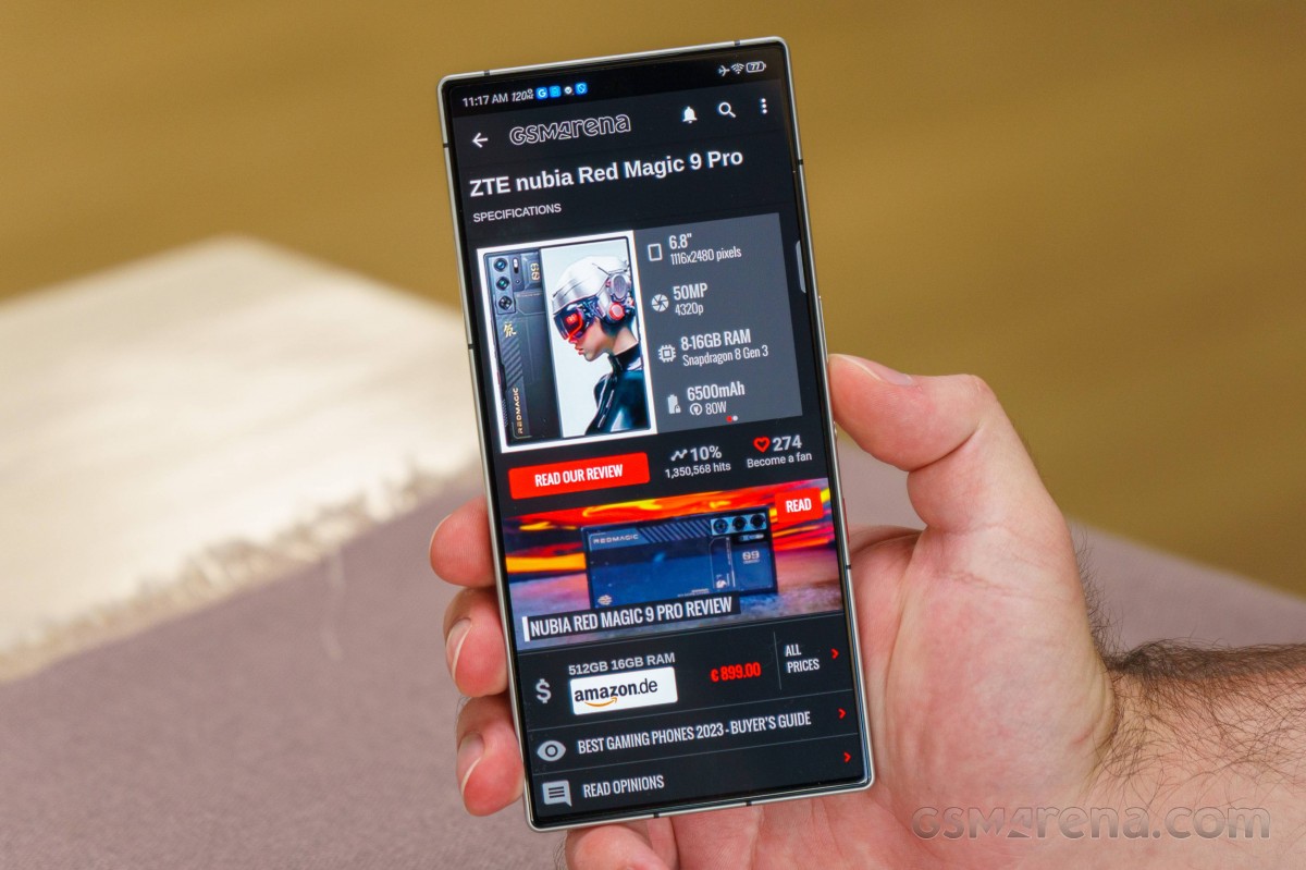 nubia Red Magic 9S Pro review: Synthetic benchmarks, sustained and