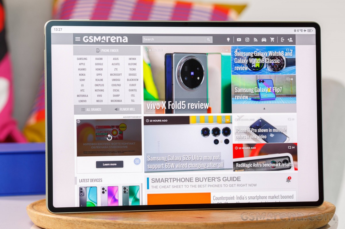 Huawei MatePad Pro 12.2 (2025) review - GSMArena.com tests