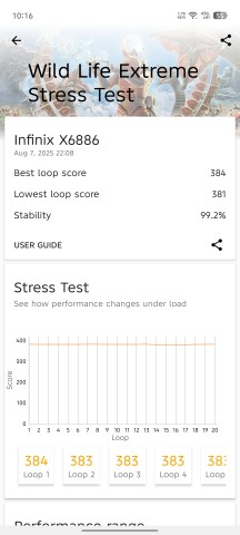 Thermal-throttling - Infinix Hot 60 Pro+ review