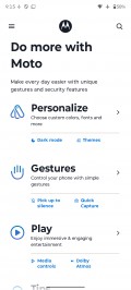 Hello UI and Moto app - Motorola Edge 70 review