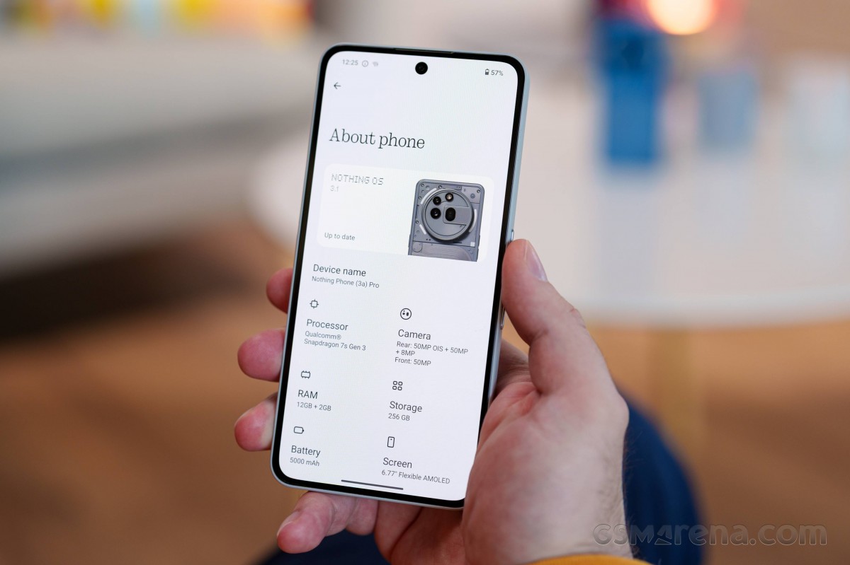 Nothing Phone (3a) Pro review: Software and performance