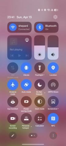 Color OS on the Oppo Find X8 Ultra - Oppo Find X8 Ultra review