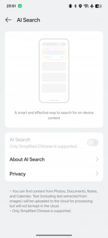 Some AI options - Oppo Find X8 Ultra review