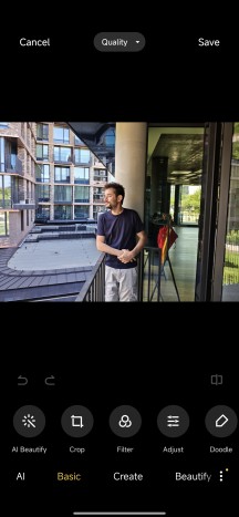 AI image editing features - Poco F7 review