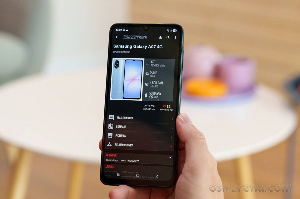 Samsung Galaxy A07 4G review