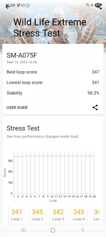 Thermal-throttling - Samsung Galaxy A07 4G review