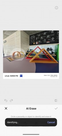 AI in Albums - Vivo X200 FE review