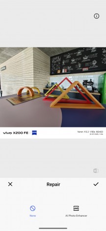 AI in Albums - Vivo X200 FE review