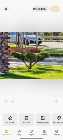 AI Color Adjustment - vivo X300 Pro review