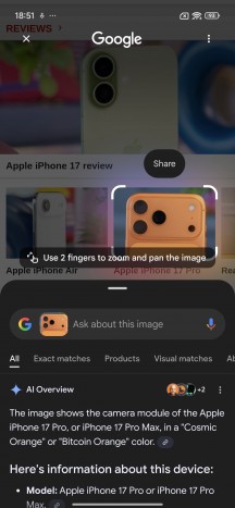 Circle to Search - Xiaomi 15T Pro review