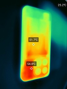 Surface temperature - Xiaomi 15T review