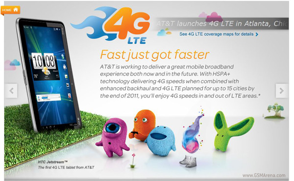 gsmarena 001 AT&Ts 4G LTE network goes live, available in only five markets as of now