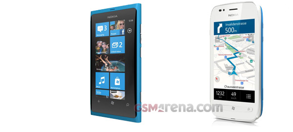 gsmarena 002 Battle of the Nokia Lumia 800 and Lumia 710 Windows Phone 7 phones [TABLE]