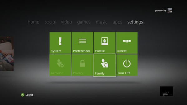 xbox one s home screen not displaying