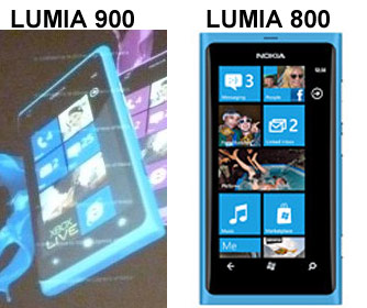 Lumia 900 and 800