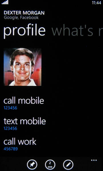 contact profile